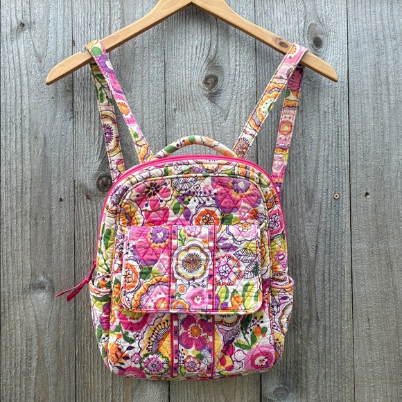 Vera Bradley Handbags - Vera Bradley Multicolor Patterned Backpack